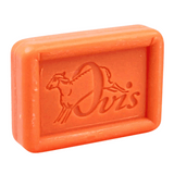Ovis Schafmilchseife Sanddorn, eckig, 100 g, verpackt – natürlich, mild & wohltuend