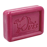 Ovis Schafmilchseife Waldbeere, 100% Bio, für die tägliche Dusche, eckig, 100 g, verpackt