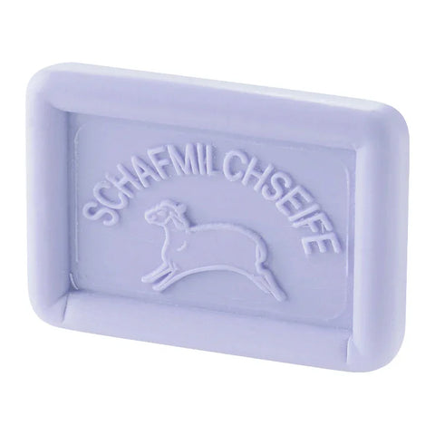 Ovis Schafmilchseife Lavendel, palmölfrei, 100% Bio, für die tägliche Dusche, eckig, 75 g - luterne.shop