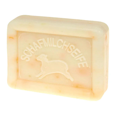 Ovis Schafmilchseife Papaya-Koriander, 100% Bio, für die tägliche Dusche, eckig, 100 g - luterne.shop