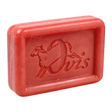 Ovis Schafmilchseife Birne-Paprika, 100% Bio, für die tägliche Dusche, eckig, 100 g, verpackt