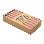 CLASSIC Stabkerzen Peach, 300/12 mm, WENZEL, Brenndauer 4h, 12 St.