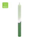 16 DIP DYE Stabkerzen Salbei-Pinie, 250/22 mm, KERZENFARM HAHN, Brenndauer 12h