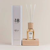 Diffuser Premium 100 ml N°18 Lino Puro, My Senso, 100% natürlich, Raumduft, inkl. 5 Faserstäbchen, Duftstäbchen - luterne.shop