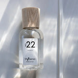 Diffuser Premium 100 ml N°22 Acqua, My Senso, 100% natürlich, Raumduft, inkl. 5 Faserstäbchen, Duftstäbchen - luterne.shop