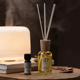 Diffuser Premium 100 ml N°27 Orange, My Senso, 100% natürlich, Raumduft, inkl. 5 Faserstäbchen, Duftstäbchen - luterne.shop
