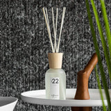 Diffuser Premium 240 ml N°22 Acqua, My Senso, 100% natürlich, Raumduft, inkl. 8 Faserstäbchen, Duftstäbchen - luterne.shop