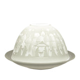 Dome-Light Bethlehem, Porzellan-Windlicht, KERZENFARM HAHN