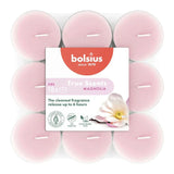 Duft-Teelichter, Magnolie, True Scents, BOLSIUS, Ø39 mm, Brenndauer ca. 6h, 18 Stück pro Verpackung