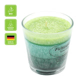 Duftkerze im Glas, Fichtennadel, 100% pflanzliches Stearin, KERZENFARM HAHN, mit reinen ätherischen Ölen, Brenndauer ca. 24h - luterne.shop