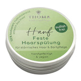 Feste Haarspülung für dickes Haar & Barthaar – Hanf, THOMA Naturseifen-Manufaktur, handgefertigt & vegan, Aludose, Haarpflege - luterne.shop