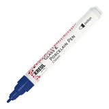 KREUL Glass & Porcelain Pen Classic medium, Royalblau, 2-4 mm