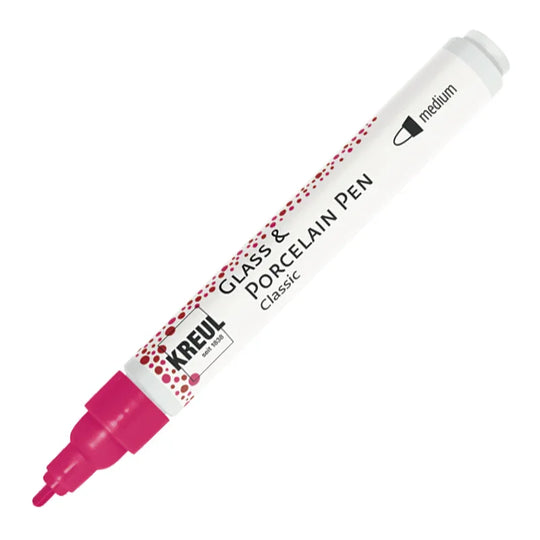 KREUL Glass & Porcelain Pen Classic medium, Turmalin, 2-4 mm