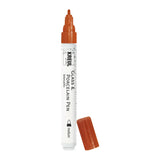 KREUL Glass & Porcelain Pen Metallic medium, Kupfer, 2-4 mm