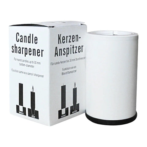 Kerzenspitzer zum Anspitzen von Kerzen, Wiedemann, für Kerzen bis ca. Ø30 mm - luterne.shop