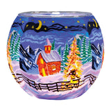 Leuchtglas Silence, H90 x Ø110 mm, KERZENFARM HAHN