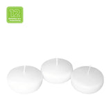 BOLSIUS Maxi Schwimmkerzen 77 x 29 mm in Weiß