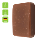 Naturseife mit Sheabutter, Frohe Weihnachten, THOMA Naturseifen-Manufaktur, für eine wohltuende Hautpflege, 100 g, Körperpflege