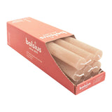 Stabkerzen Rustik, 23/270 mm, Nebeliges Rosa, BOLSIUS, Brenndauer ca. 13h, 9 Stück pro Verpackung - luterne.shop