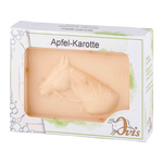 Ovis Stutenmilchseife Apfel-Karotte, 100% Bio, 100 g, verpackt