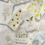 Papierservietten „Sonnenblumen“, 40x40 cm, dekorativ, Ib Laursen, 16 Stück - luterne.shop