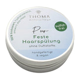 Feste Haarspülung – Pur, THOMA Naturseifen-Manufaktur, handgefertigt & vegan, ohne Duftstoffe, Aludose, Haarpflege - luterne.shop