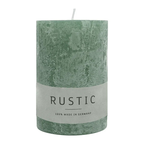 RUSTIC Kerze Efeu, 80/60 mm, WENZEL, 25h