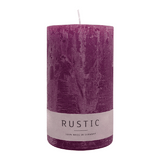 RUSTIC Kerze Erika, 140/80 mm, WENZEL, 76h