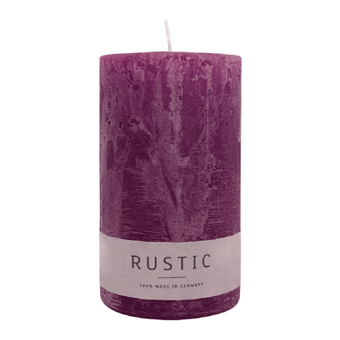 RUSTIC Kerze Erika, 140/80 mm, WENZEL, 76h