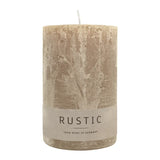 RUSTIC Kerze Sahara, 110x70 mm, WENZEL, 51h