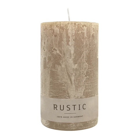 RUSTIC Kerze Sahara, 140/80 mm, WENZEL, 76h