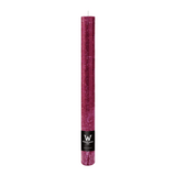 Marble Rustik Stabkerzen Berry 280/35 mm – 30h Brenndauer