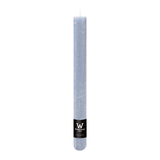 Marble Rustik Stabkerzen Graublau 250/35 mm – 25h Brenndauer