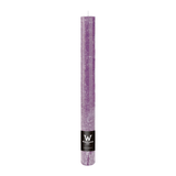 Marble Rustik Stabkerzen Mauve 250/35 mm – 25h Brenndauer