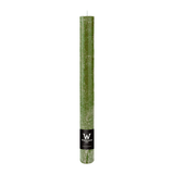Marble Rustik Stabkerzen Olive 250/35 mm – 25h Brenndauer