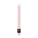 Marble Rustik Stabkerzen Rosé 250/35 mm – 25h Brenndauer