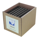 Stabkerzen Schwarz, 110/13 mm, KERZENFARM HAHN, 2h, 49 St.