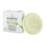 Shampoo Morgentau, Ovis Schafmilchseife, für normales Haar, 100% Bio, mit Bio-Jojobaöl, pH-neutral, 95 g, verpackt