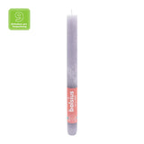 Stabkerzen Rustik, 23/270 mm, Gefrorener Lavendel, BOLSIUS, Brenndauer ca. 13h, 9 Stück pro Verpackung - luterne.shop