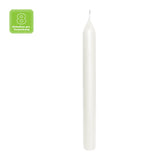 Stabkerzen, Wolkiges Weiß, BOLSIUS Essentials, 20/230 mm, Brenndauer ca. 8h, 8 Stück pro Verpackung, Torpedokerzen, Dinnerkerzen - luterne.shop
