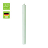 49 Stabkerzen Salbei, 180/13 mm, KERZENFARM HAHN, 2,5h, 49 St.