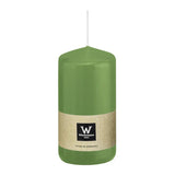 Stumpenkerze aus Paraffin, Aloe Vera, Wiedemann, 130/68 mm, Brenndauer ca. 52h - luterne.shop