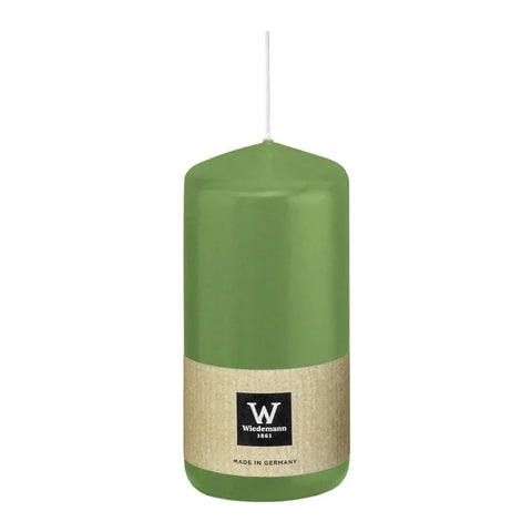 Stumpenkerze aus Paraffin, Aloe Vera, Wiedemann, 200/78 mm, Brenndauer ca. 119h - luterne.shop
