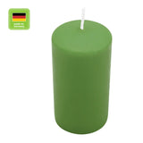 Stumpenkerze aus Paraffin, Aloe Vera, Wiedemann, 200/78 mm, Brenndauer ca. 119h - luterne.shop