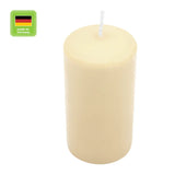 Stumpenkerze aus Paraffin, Bisquit, Wiedemann, 200/78 mm, Brenndauer ca. 119h - luterne.shop