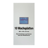 Wachsplatten Lavendel, Zengerle, 200 x 100 x 0,5 mm, 10 St.