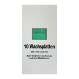 Wachsplatten Mint, Zengerle, 200 x 100 x 0,5 mm, 10 St.