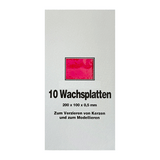 Wachsplatten Pink, Zengerle, 200 x 100 x 0,5 mm, 10 St.