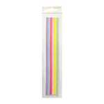 Wachsstreifen rund, 6 Pastellfarben, Zengerle, 2 x 230 mm, 18 St.