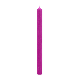25 Stabkerzen Aubergine, 250/22 mm, KERZENFARM HAHN, durchgefärbt, Brenndauer 12h